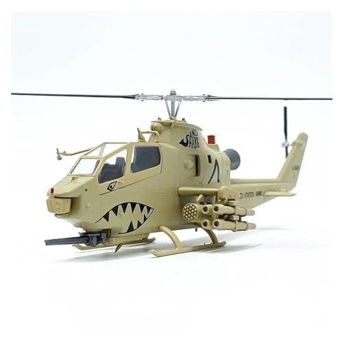 SAFWEL Flugzeug Spielzeug Amerikanisches AH-1 Combat Finished 37099 Hubschrauber-Flugzeugmodell Im Maßstab 1:72 von SAFWEL