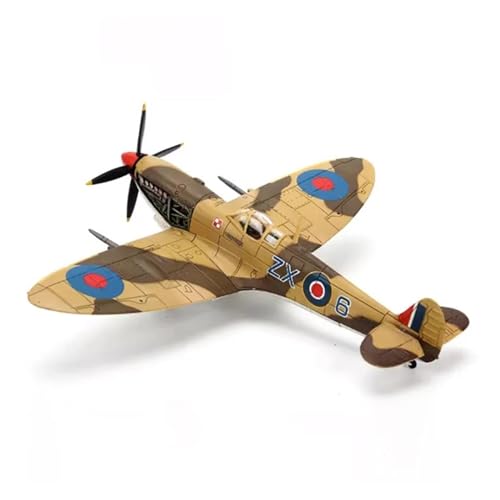 SAFWEL Flugzeug Spielzeug Britisches Spitfire-Modell EN315 145th Squadron Combat Aus Kunstharz Im Maßstab 1:72 von SAFWEL