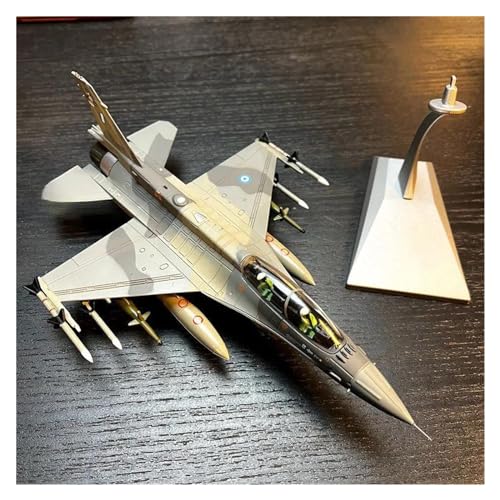 SAFWEL Flugzeug Spielzeug Diecast Metal 1:72 Air Force F16 F-16D Fighting Falcon Kampfflugzeug Militärflugzeugmodell von SAFWEL