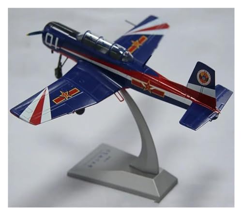 SAFWEL Flugzeug Spielzeug Druckguss, Maßstab 1:48, China Elementary Education 6 Trainer, Flugzeug, Flugzeugmodell, Dekorationsdisplay (Größe : B) von SAFWEL