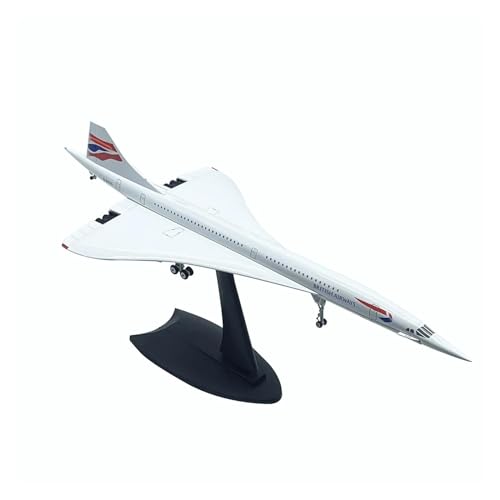 SAFWEL Flugzeug Spielzeug Druckguss-Flugzeug Der British Airways Concorde G-BOAG Im Maßstab 1:200, Fertige Modellkollektion, Ornamente von SAFWEL