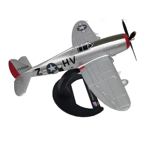 SAFWEL Flugzeug Spielzeug Druckguss Maßstab 1:72 Flugzeugmodell P-47D Propeller Kämpfer Legierung Simulation Flugzeug Sammlung Spielzeug Geschenke von SAFWEL