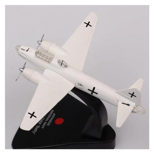 SAFWEL Flugzeug Spielzeug Druckguss-Modell Im Maßstab 1:144 des Zweiten Weltkriegs J G4M Betty Fighter Aircraft Negotiation Airplane Model Display von SAFWEL