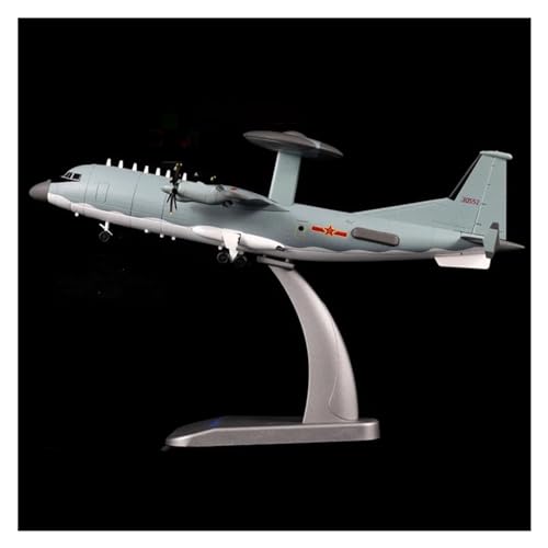 SAFWEL Flugzeug Spielzeug Maßstab 1:100, Luftpolizei-Frühwarnflugzeug, Miniatur-Flugzeugmodell KJ500 Aus Druckgusslegierung von SAFWEL