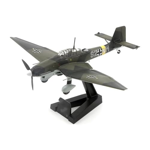 SAFWEL Flugzeug Spielzeug Maßstab 1:72 36386 Luftwaffe JU87D-1 Stuka Bomber-Jagdflugzeugmodell Aus Dem Zweiten Weltkrieg von SAFWEL