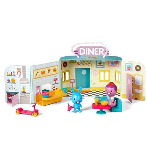 SAGO mini 6041227 Jack 's Diner tragbar Spielset von SAGO mini