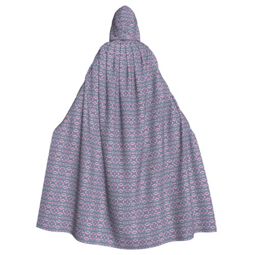 SAISAIXU A Flock Of Flamingos Hooded Cape Unisex Festive And Fun Cape For Themed Parties, Halloween And Special Occasions, One Size Fits All von SAISAIXU