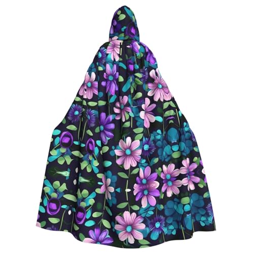 SAISAIXU Lila Camellia Kapuzenumhang Unisex Festlicher und lustiger Umhang für Themenpartys, Halloween und besondere Anlässe, Einheitsgröße SAISAIXU Lila Camellia Kapuzenumhang Unisex Festlicher und lustiger Umhang für Themenpartys, Halloween und besondere Anlässe, Einheitsgröße von SAISAIXU