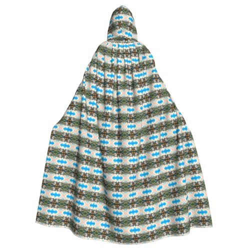 SAISAIXU Outside The Castle Gate Hooded Cape Unisex Festive And Fun Cape For Themed Parties, Halloween And Special Occasions, One Size Fits All SAISAIXU Outside The Castle Gate Hooded Cape Unisex Festive And Fun Cape For Themed Parties, Halloween And Special Occasions, One Size Fits All von SAISAIXU
