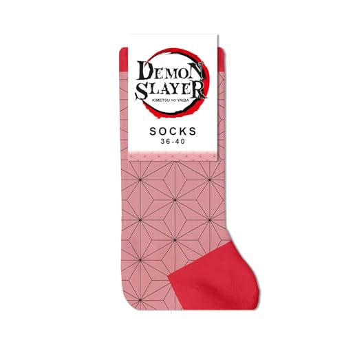 SAKAMI - Demon Slayer - Nezuko Kamado - Socken, Socks - 36-40 von SAKAMI