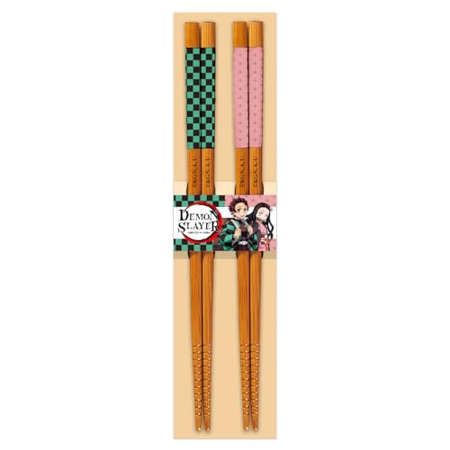 SAKAMI - Demon Slayer - Tanjiro & Nezuko - Essstäbchen, Chopstick Set - original & lizensiert von SAKAMI