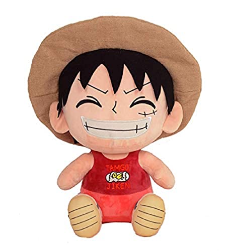 SAKAMI - One Piece - Figure Ruffy - Plüsch/Plush Figur/Toy - 22cm - original & lizensiert von SAKAMI