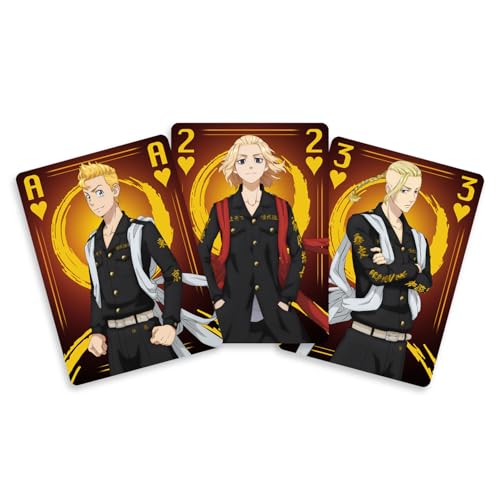 SAKAMI - Tokyo Revengers - 52 Spielkarten - Poker, Kartenspiel, Deck, Playing Cards - original & lizensiert SAKAMI - Tokyo Revengers - 52 Spielkarten - Poker, Kartenspiel, Deck, Playing Cards - original & lizensiert von SAKAMI
