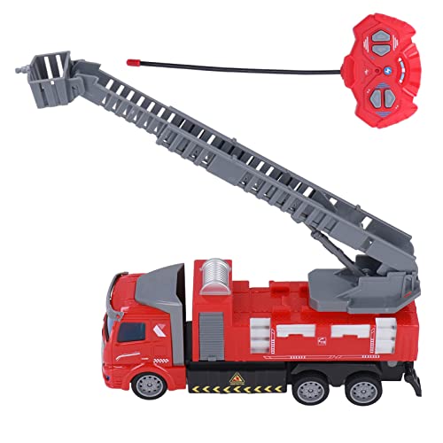 SALALIS Ferngesteuertes Feuerwehrauto Spielzeug, Exquisites ferngesteuertes Feuerwehrauto für Kleinkinder von SALALIS