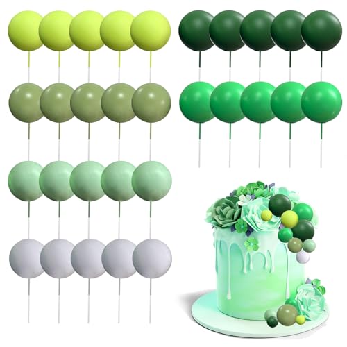30 Stück Tortendeko Kugeln Cake Topper, Mini-Ball Tortenaufleger, Kuchen Dekoration Kugel, Tortendeko Geburtstag Schaum Ball, für Geburtstag, Babyparty, Hochzeit 30 Stück Tortendeko Kugeln Cake Topper, Mini-Ball Tortenaufleger, Kuchen Dekoration Kugel, Tortendeko Geburtstag Schaum Ball, für Geburtstag, Babyparty, Hochzeit von SALGIA