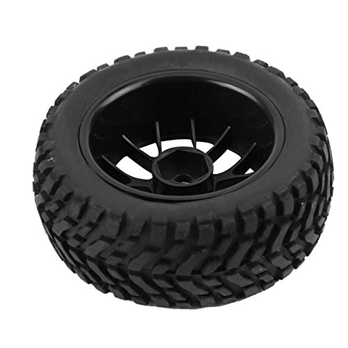 SALUTUYA Gummi-Stoßfestigkeit Racing RC Buggy Reifen, RC Räder, RC Auto Reifen RC-Rennwagenreifen Maximaler Grip 1/10 Offroad-Reifen für 1:10 Fahrzeugteile(Schwarz) SALUTUYA Gummi-Stoßfestigkeit Racing RC Buggy Reifen, RC Räder, RC Auto Reifen RC-Rennwagenreifen Maximaler Grip 1/10 Offroad-Reifen für 1:10 Fahrzeugteile(Schwarz) von SALUTUYA