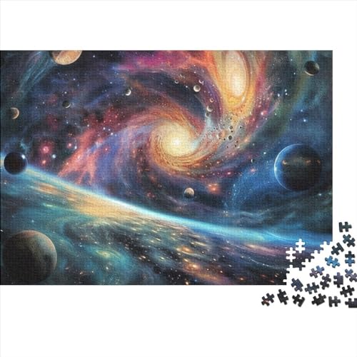 Kosmische Planeten 300 Stück Puzzles Für Erwachsene, Puzzle 300 Teile, Bwechslungsreiche Puzzle Erwachsene, Puzzle Erwachsene, Familiendekorationen 300pcs (40x28cm) von SANDUOHUA