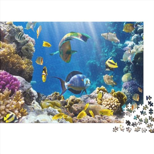 Tropisch-Fish 1000 Stück Puzzles Für Erwachsene, Ocean World 1000 Puzzleteilige, Bwechslungsreiche Puzzle Für Erwachsene, Puzzle Erwachsene, Familien-Puzzlespiel 1000pcs (75x50cm) von SANDUOHUA