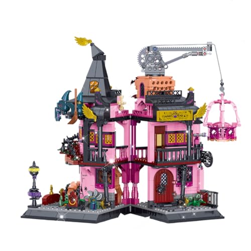 Magisches Cottage-Bauset für Mädchen, 1022-teiliges Magisches Labor-Baumodell, DIY-Bauspielzeug für Kinder ab 8 Jahren, Halloween Magisches Cottage-Bauset für Mädchen, 1022-teiliges Magisches Labor-Baumodell, DIY-Bauspielzeug für Kinder ab 8 Jahren, Halloween von SANFUNET