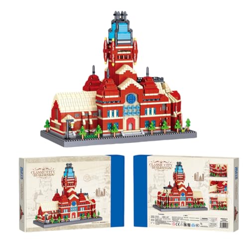 SANFUNET Miniatur Architektur Bausteine für Gedenkhalle der Harvard University, 3210 Teile Berühmte Wahrzeichen Mini Micro Bausteine Spielzeug, Spielzeuggeschenke für Kinder und Erwachsene SANFUNET Miniatur Architektur Bausteine für Gedenkhalle der Harvard University, 3210 Teile Berühmte Wahrzeichen Mini Micro Bausteine Spielzeug, Spielzeuggeschenke für Kinder und Erwachsene von SANFUNET