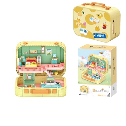 Straßenbild Architektur Mini Bausteine, 900+ Schlafzimmer Teile Straßenansicht Deko Modell Bausatz, Creative Geschenke für Kinder Erwachsene Sammler von SANFUNET