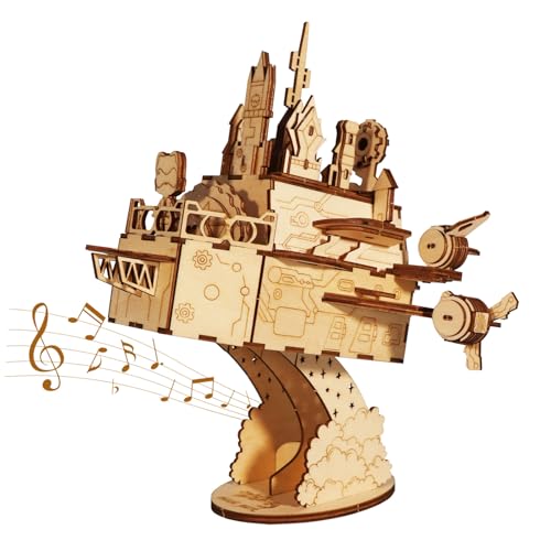 3D-Holzpuzzle Mobile Burg Modellbausatz für Erwachsene - Kreatives Bastel-Hobby für Männer 3D-Holzpuzzle Mobile Burg Modellbausatz für Erwachsene - Kreatives Bastel-Hobby für Männer von SANJSJHXJ