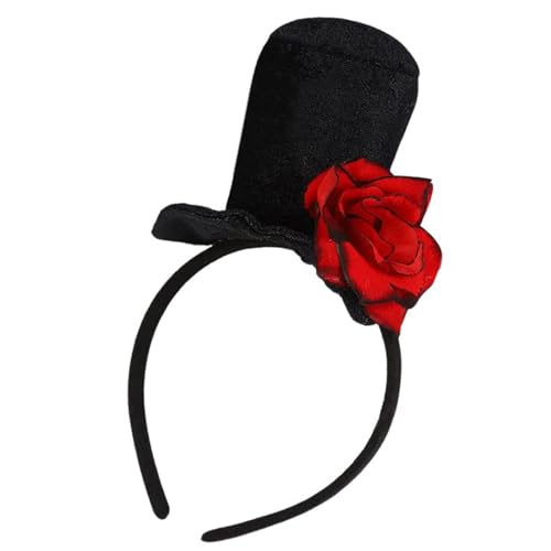 Hexenhut Haarhoop Für Halloween Party Bloody Wizard Caps Stirnband Kostümzubehör Haarband Maskeraden Party Supply von SANRLO