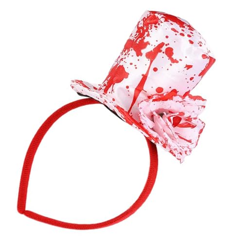 Hexenhut Haarhoop Für Halloween Party Bloody Wizard Caps Stirnband Kostümzubehör Haarband Maskeraden Party Supply von SANRLO