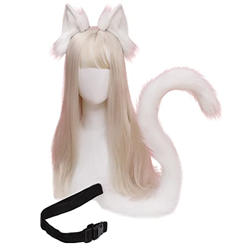 Plüsch-Haarreifen-Set für Schwanzohren, Cosplay, Party, Anime, Cartoon-Zubehör, Halloween, Party, Rollenspiel-Anzüge Plüsch-Haarreifen-Set für Schwanzohren, Cosplay, Party, Anime, Cartoon-Zubehör, Halloween, Party, Rollenspiel-Anzüge von SANRLO