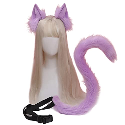 Plüsch-Haarreifen-Set für Schwanzohren, Cosplay, Party, Anime, Cartoon-Zubehör, Halloween, Party, Rollenspiel-Anzüge Plüsch-Haarreifen-Set für Schwanzohren, Cosplay, Party, Anime, Cartoon-Zubehör, Halloween, Party, Rollenspiel-Anzüge von SANRLO