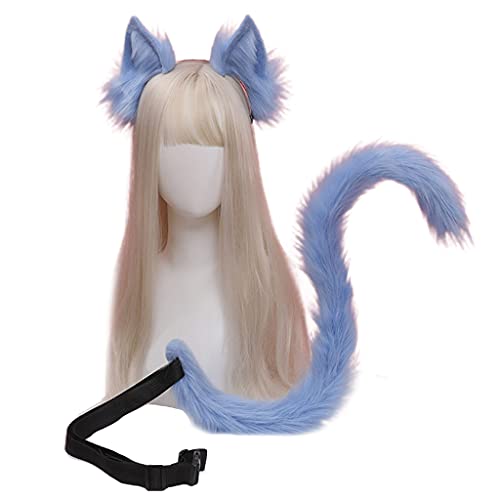 Plüsch-Haarreifen-Set für Schwanzohren, Cosplay, Party, Anime, Cartoon-Zubehör, Halloween, Party, Rollenspiel-Anzüge Plüsch-Haarreifen-Set für Schwanzohren, Cosplay, Party, Anime, Cartoon-Zubehör, Halloween, Party, Rollenspiel-Anzüge von SANRLO