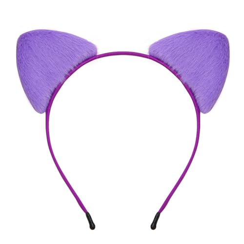 SANRLO Niedlicher Katzenohr-Kopfschmuck für Kinder, Halloween, Cosplay, Stirnbänder für Partys oder den Alltag von SANRLO