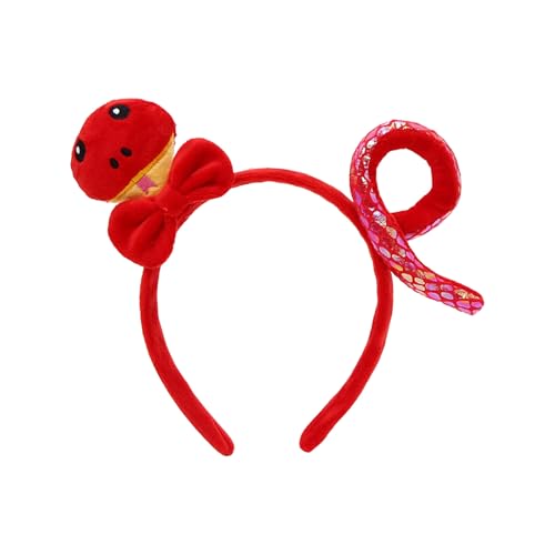 SANRLO Stilvoller Schlangen-Kopfschmuck für Silvester, Party, Abschlussball 2025, lustige Kopfbedeckung, Halloween, Cartoon, festliche Kopfbedeckung SANRLO Stilvoller Schlangen-Kopfschmuck für Silvester, Party, Abschlussball 2025, lustige Kopfbedeckung, Halloween, Cartoon, festliche Kopfbedeckung von SANRLO
