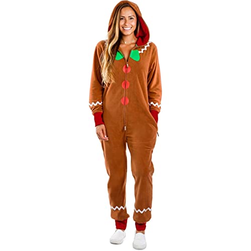 SANSIWU Lebkuchen-Kostüm für Erwachsene und Kinder, Lebkuchen-Kostüm, Einteiler-Kostüm, Cosplay, Overall, Outfits für Männer und Frauen, A-01, XXL SANSIWU Lebkuchen-Kostüm für Erwachsene und Kinder, Lebkuchen-Kostüm, Einteiler-Kostüm, Cosplay, Overall, Outfits für Männer und Frauen, A-01, XXL von SANSIWU
