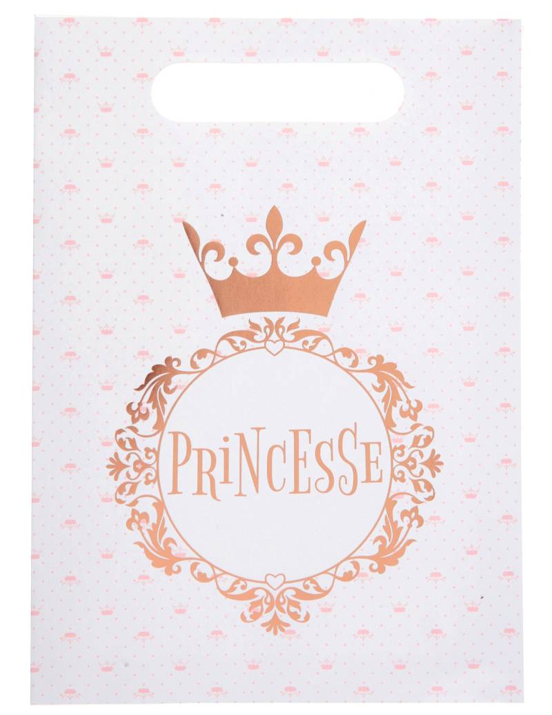 10 Geschenktüten Prinzessin Roségold - Party Mitgebsel Tüten für Kindergeburtstag 10 Geschenktüten Prinzessin Roségold - Party Mitgebsel Tüten für Kindergeburtstag von SANTEX