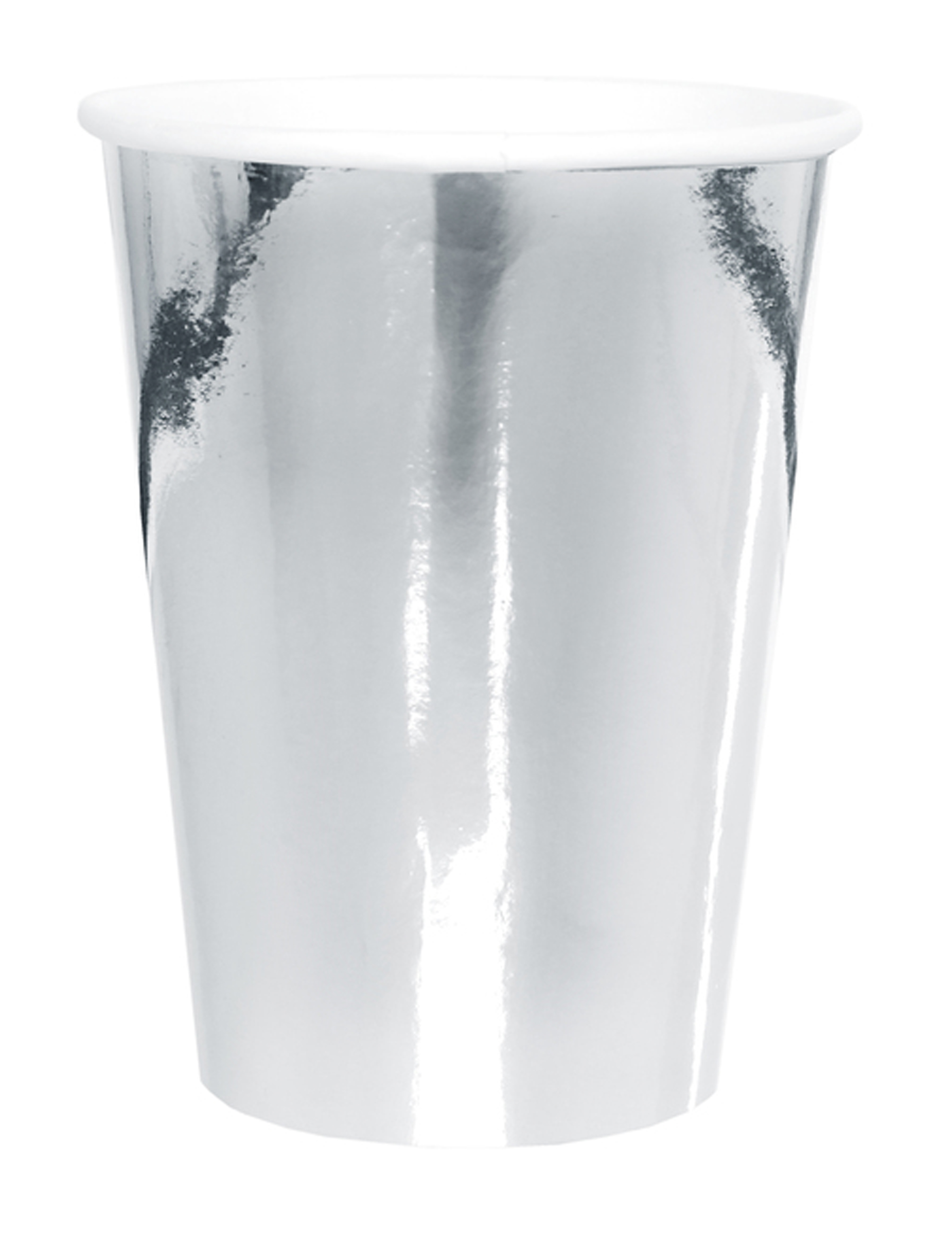 10 Pappbecher silbermetallic 250 ml 10 Pappbecher silbermetallic 250 ml von SANTEX