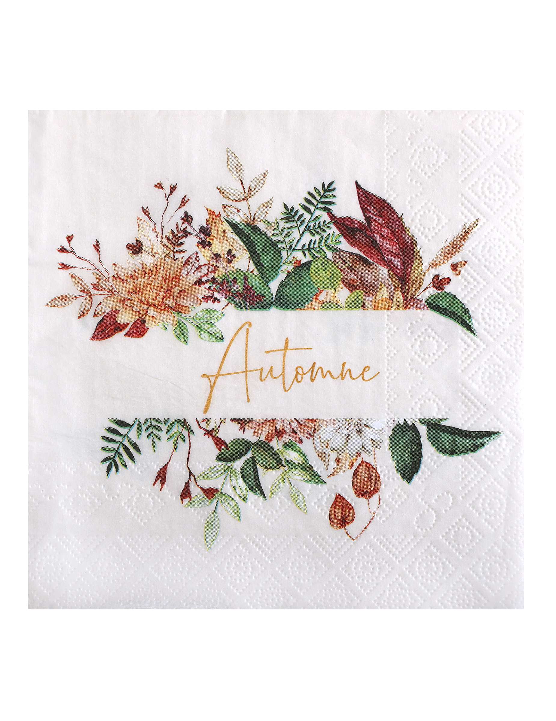 20 Servietten Herbst-Floristik 33 x 33 cm 20 Servietten Herbst-Floristik 33 x 33 cm von SANTEX
