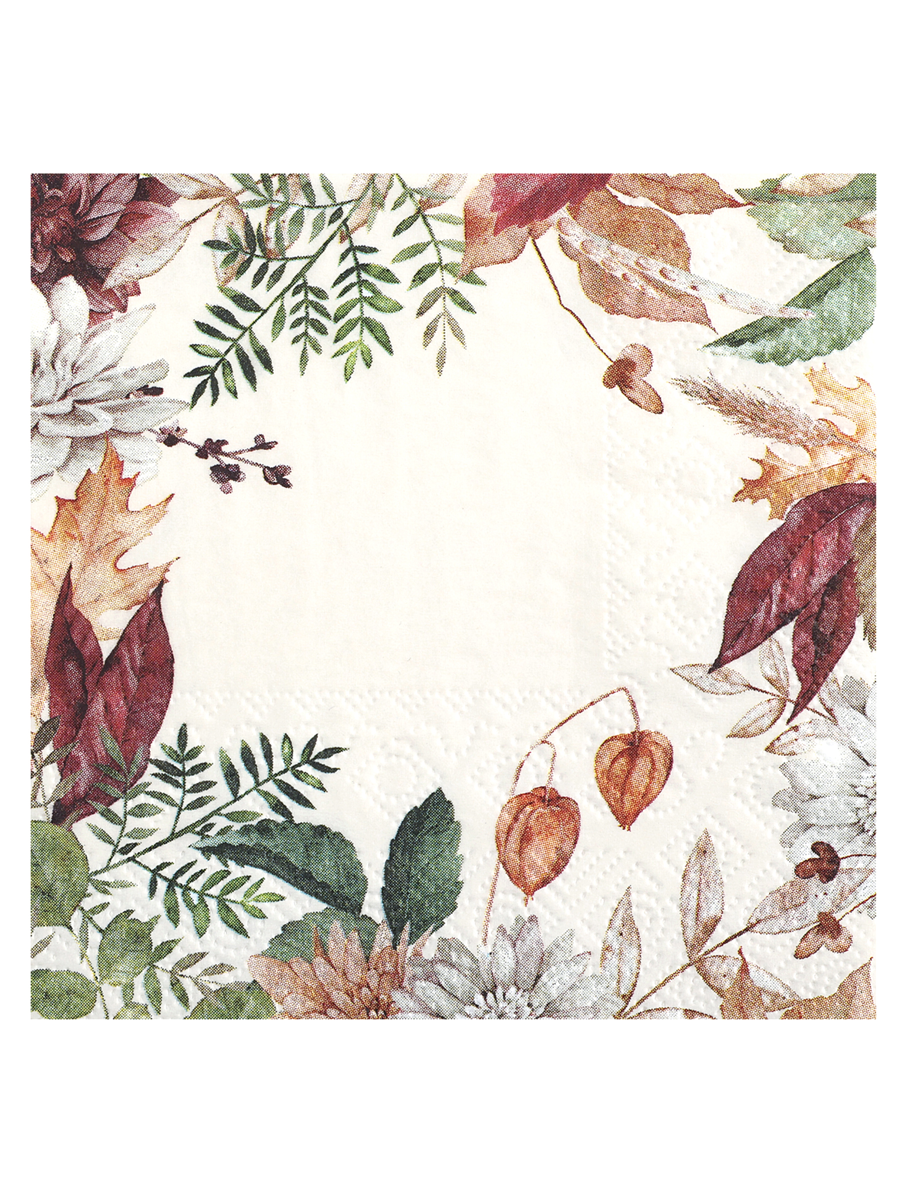 20 kleine Servietten Herbst-Blumen 25 x 25 cm 20 kleine Servietten Herbst-Blumen 25 x 25 cm von SANTEX