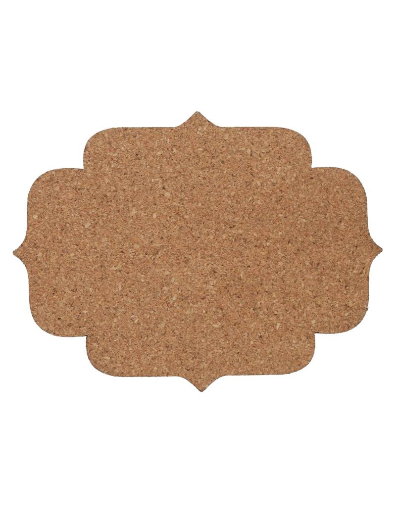 4 Kork-Untersetzer Natur 12 x 9,1 cm für rustikale Hochzeit 4 Kork-Untersetzer Natur 12 x 9,1 cm für rustikale Hochzeit von SANTEX