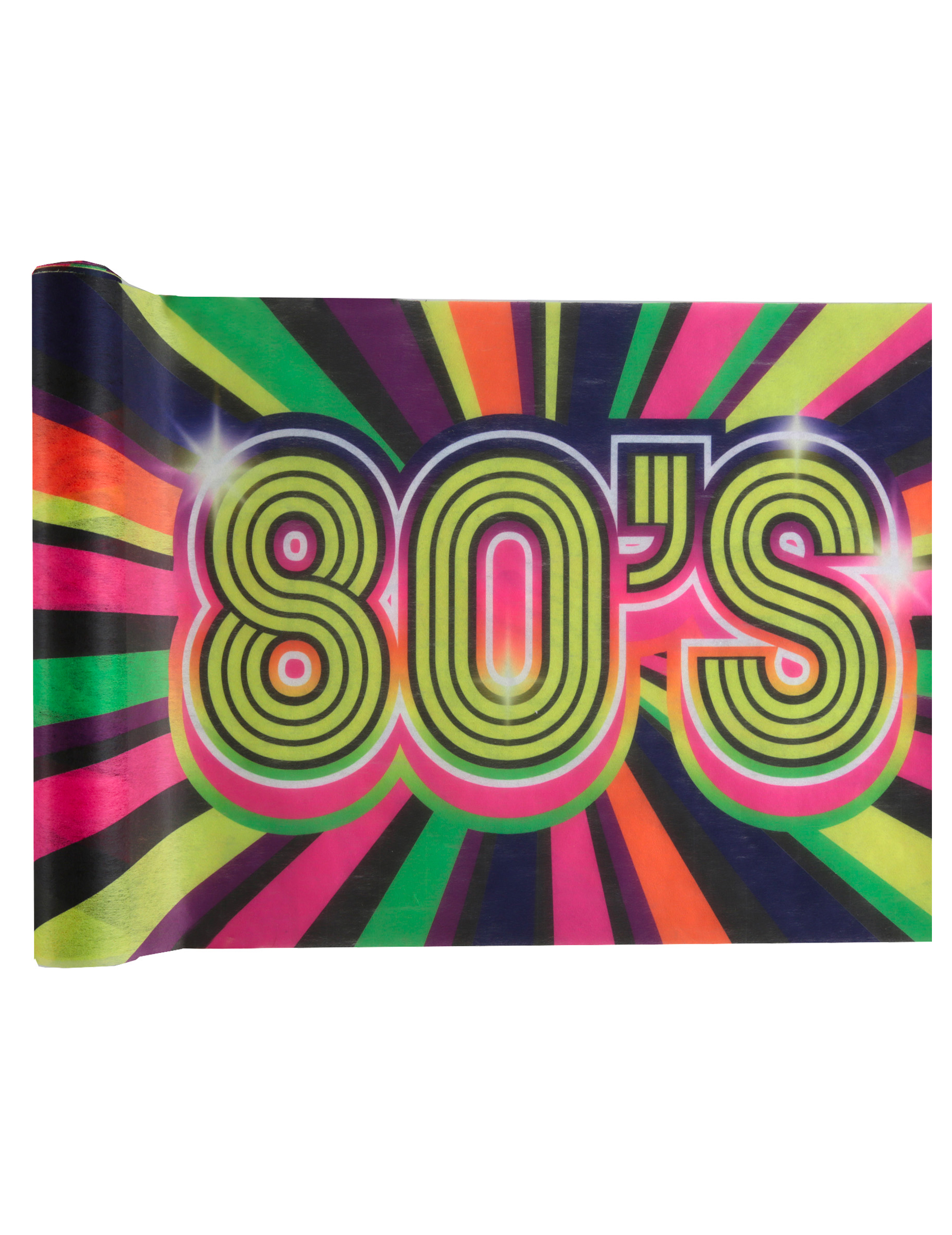 80er-Jahre Tischdecke bunt 3 m x 30 cm 80er-Jahre Tischdecke bunt 3 m x 30 cm von SANTEX