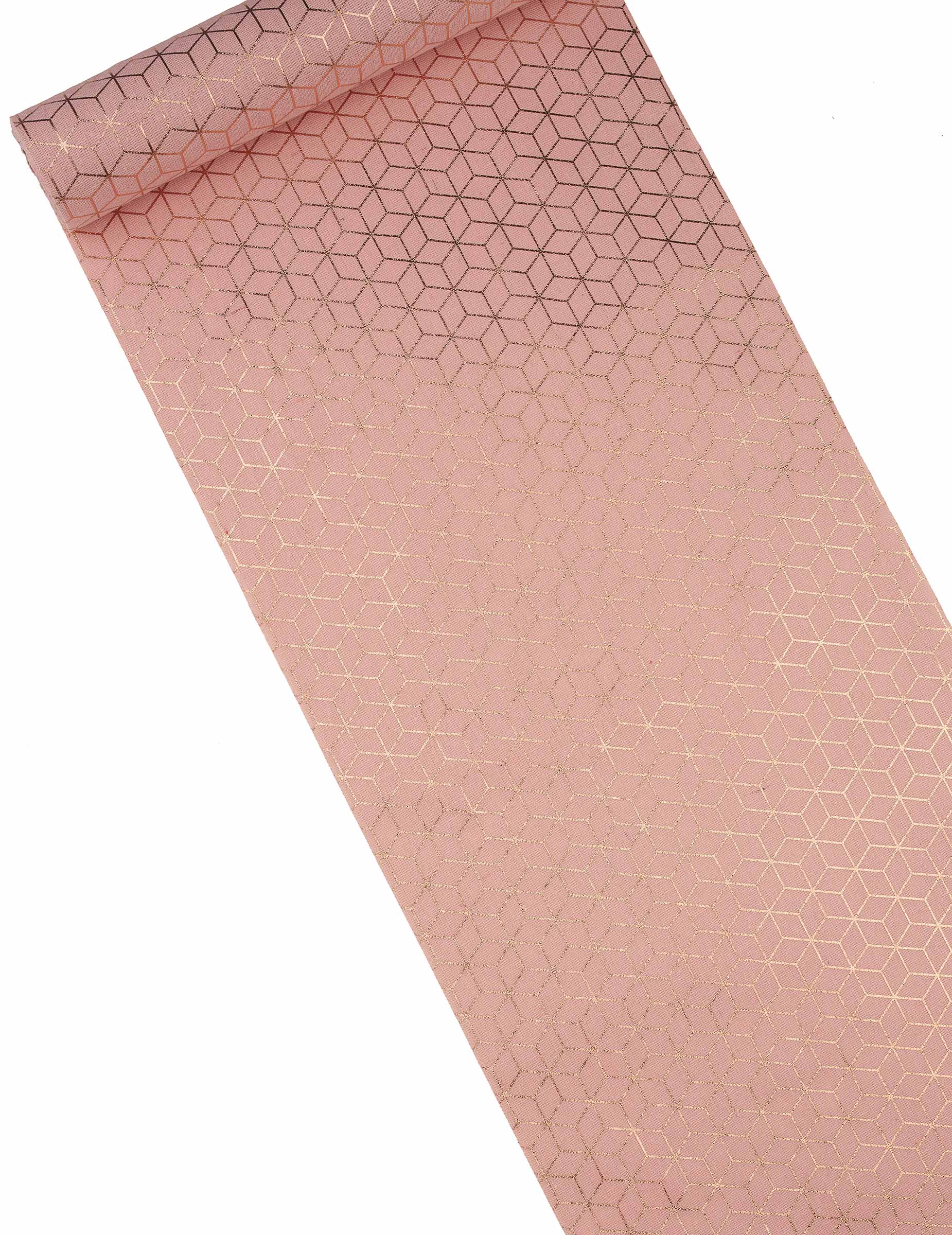 Festliche Tischdecke aus Baumwolle kupferfarben 28 cm x 3 m Festliche Tischdecke aus Baumwolle kupferfarben 28 cm x 3 m von SANTEX