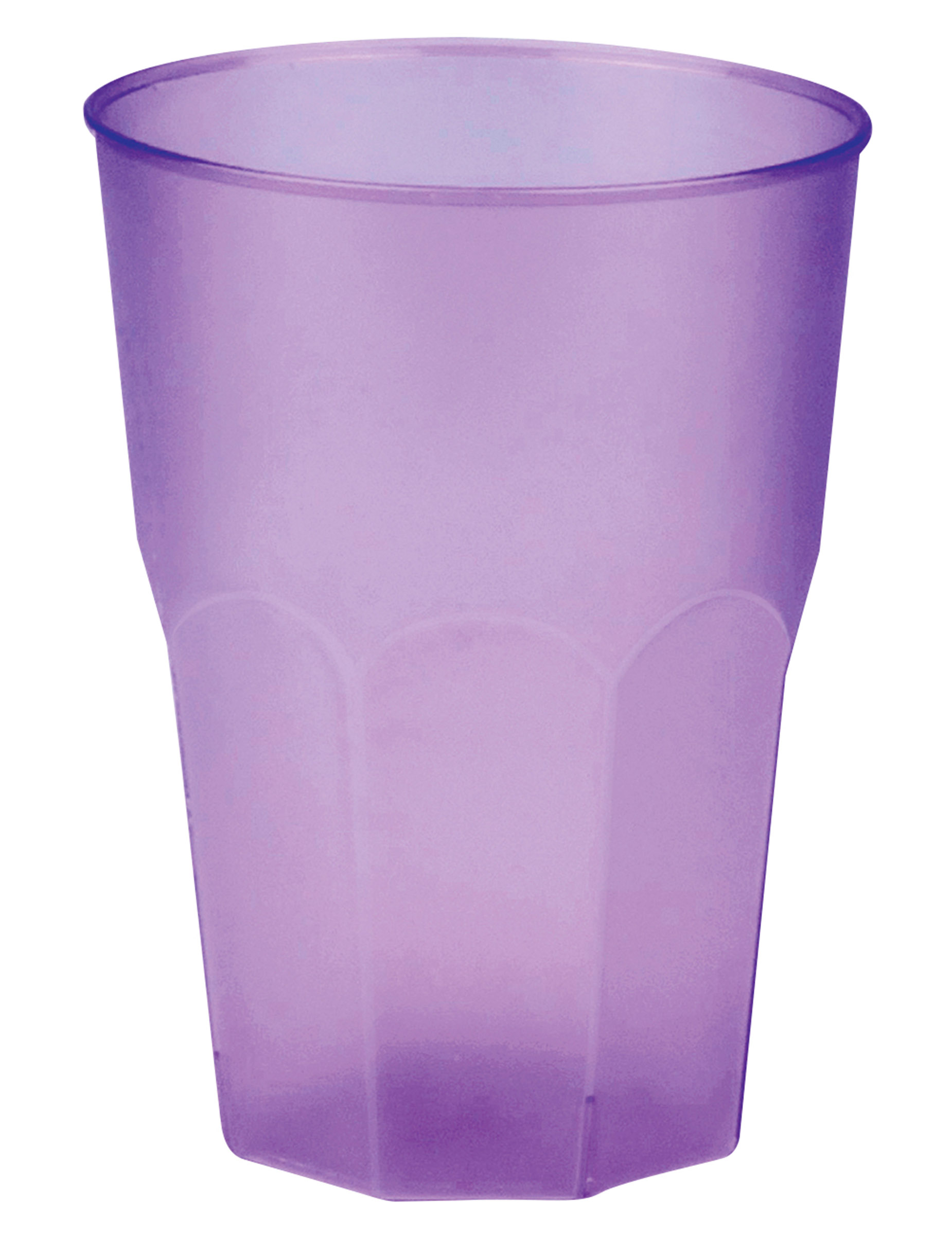 Fliederfarbener Kunststoffbecher satiniert 42 cl Fliederfarbener Kunststoffbecher satiniert 42 cl von SANTEX