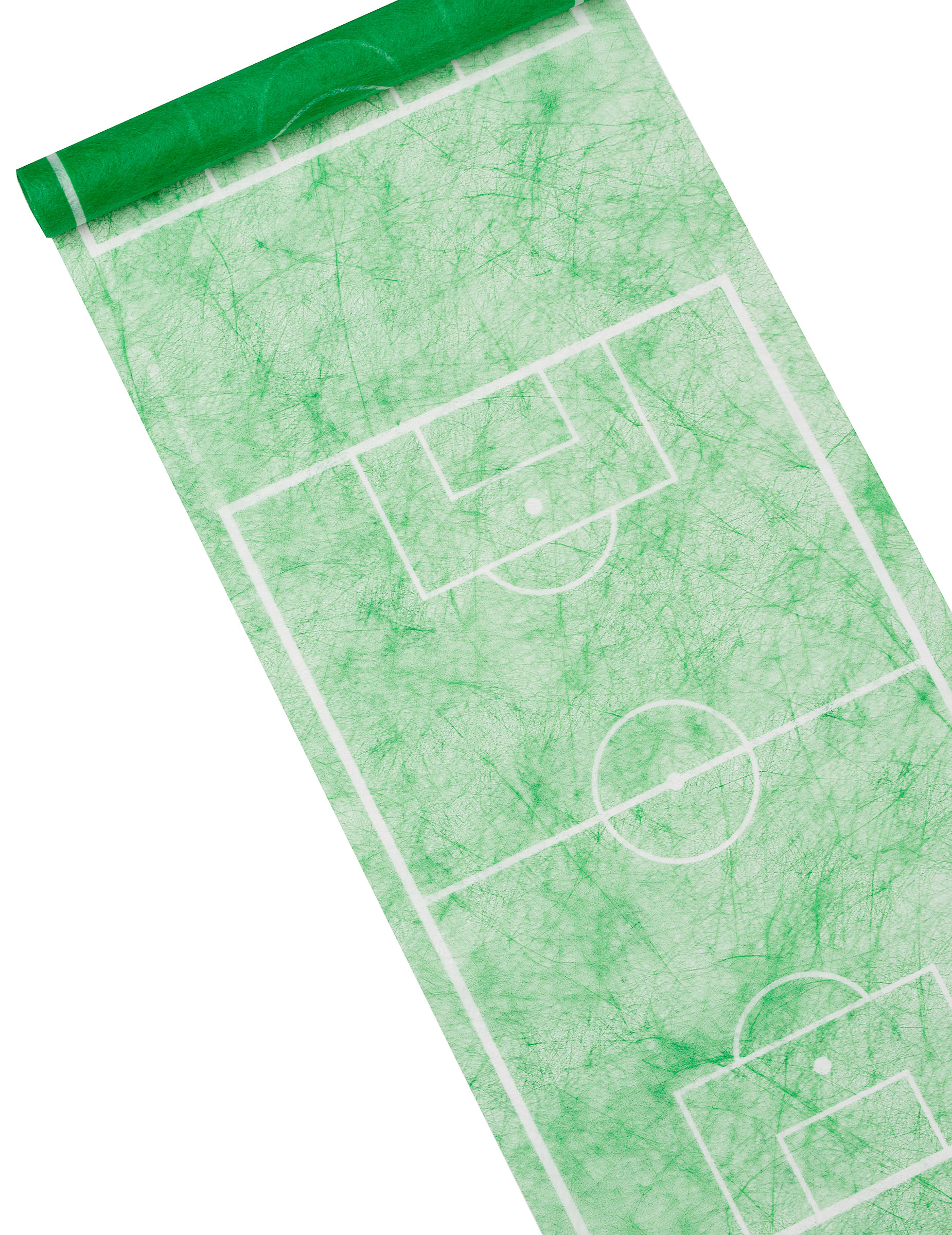 Fussball-Spielfeld-Tischläufer grün-weiß 5m Fussball-Spielfeld-Tischläufer grün-weiß 5m von SANTEX