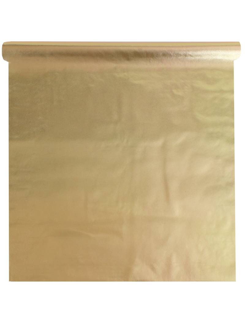 Goldene Metallic-Vlies-Tischdecke 120 cm x 20 m Goldene Metallic-Vlies-Tischdecke 120 cm x 20 m von SANTEX