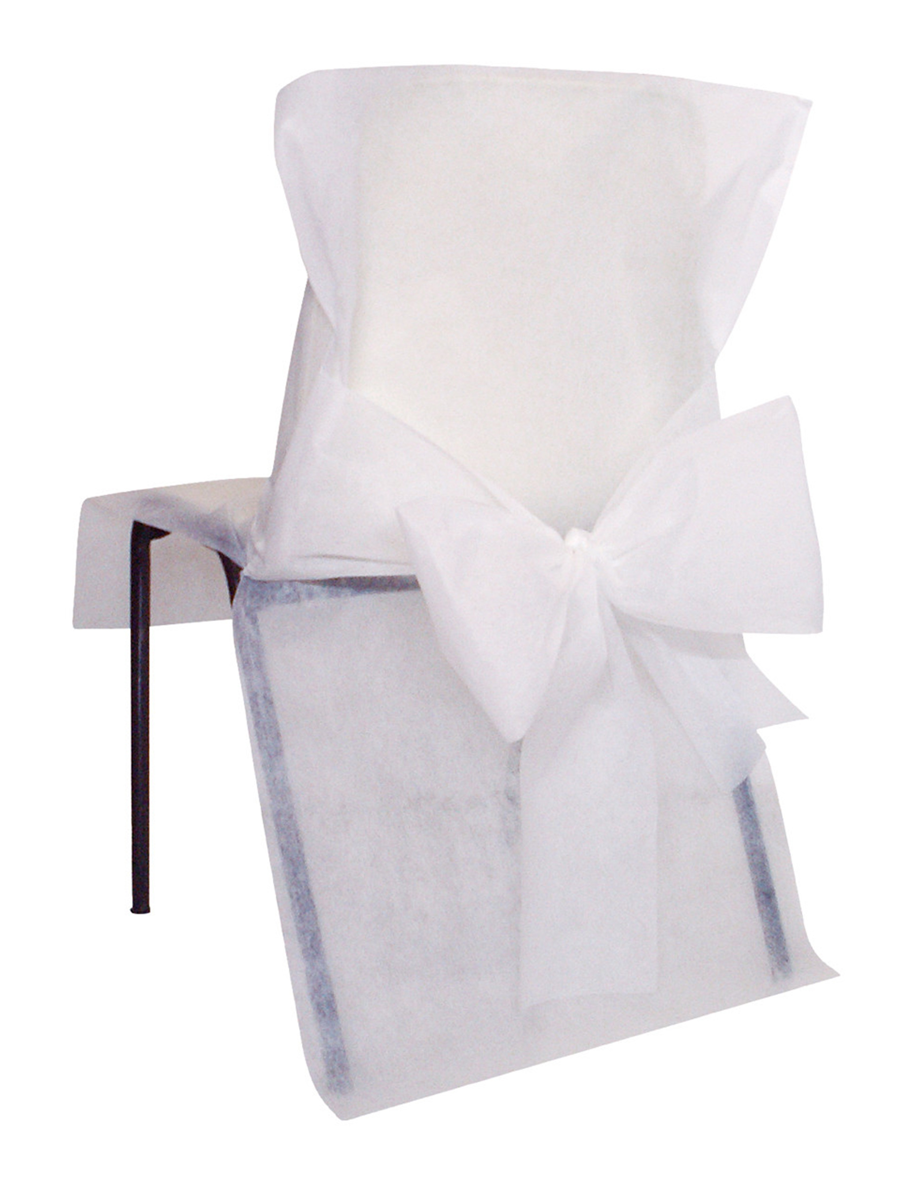 Stuhlhusse premium Partydeko Hochzeit 10 Stück weiss 50x95 cm Stuhlhusse premium Partydeko Hochzeit 10 Stück weiss 50x95 cm von SANTEX