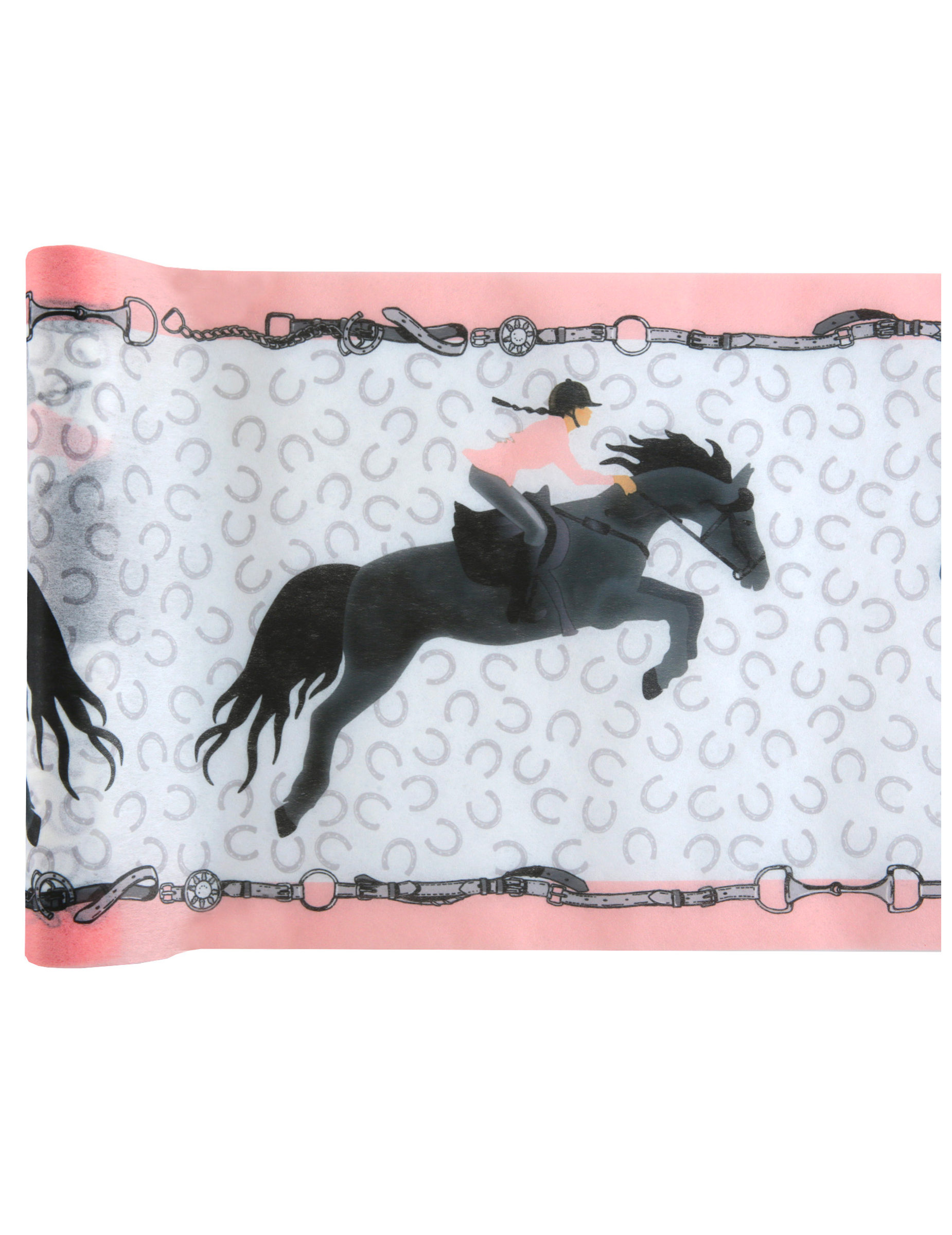 Tischläufer Reiten Vlies 5 m x 30 cm Reiter und Pferd Tischläufer Reiten Vlies 5 m x 30 cm Reiter und Pferd von SANTEX