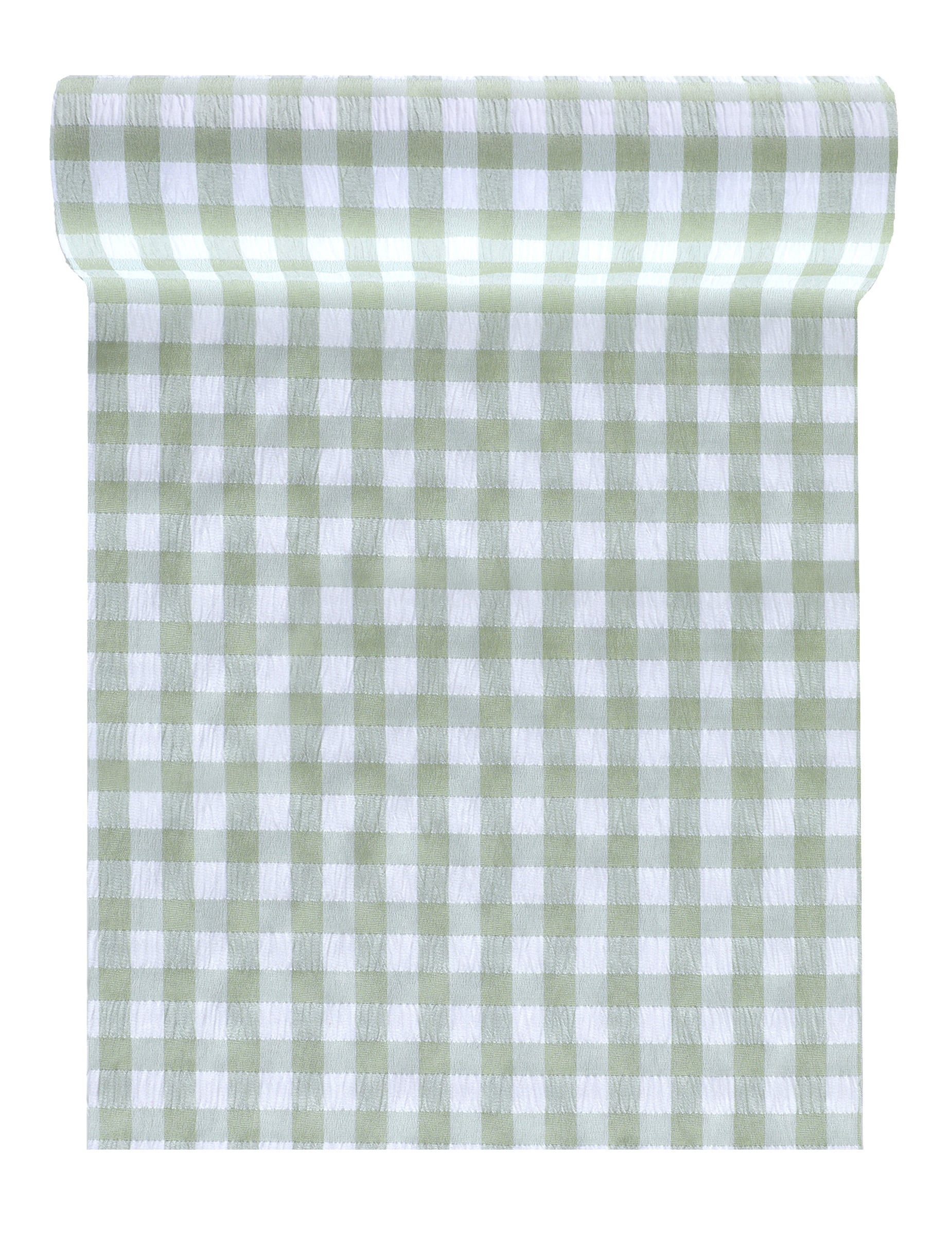 Tischläufer Vichy-Karo Minze 26 cm x 3 m Polyester Tischläufer Vichy-Karo Minze 26 cm x 3 m Polyester von SANTEX