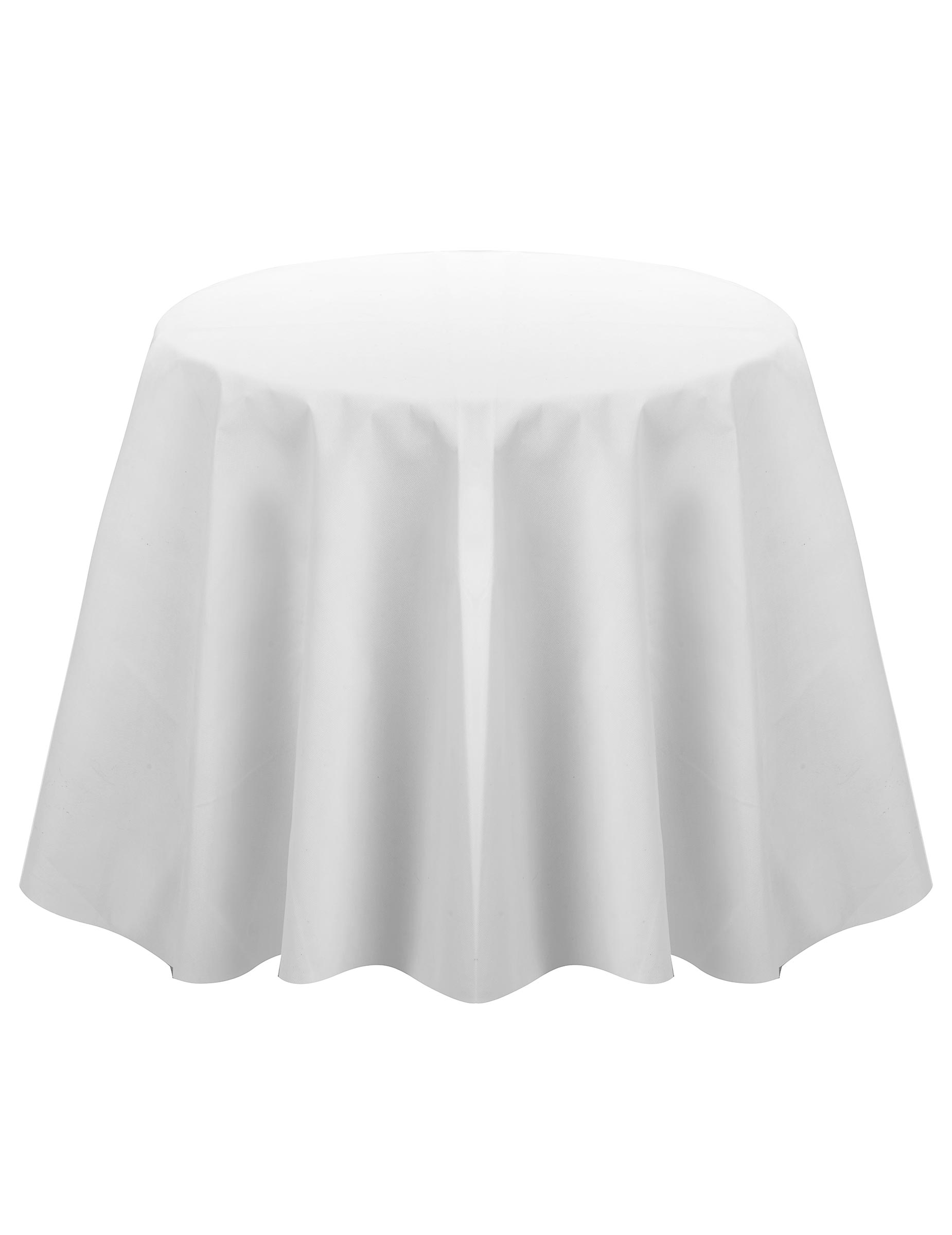 Vlies Tischdecke Rund Weiß 2,40 m Vlies Tischdecke Rund Weiß 2,40 m von SANTEX