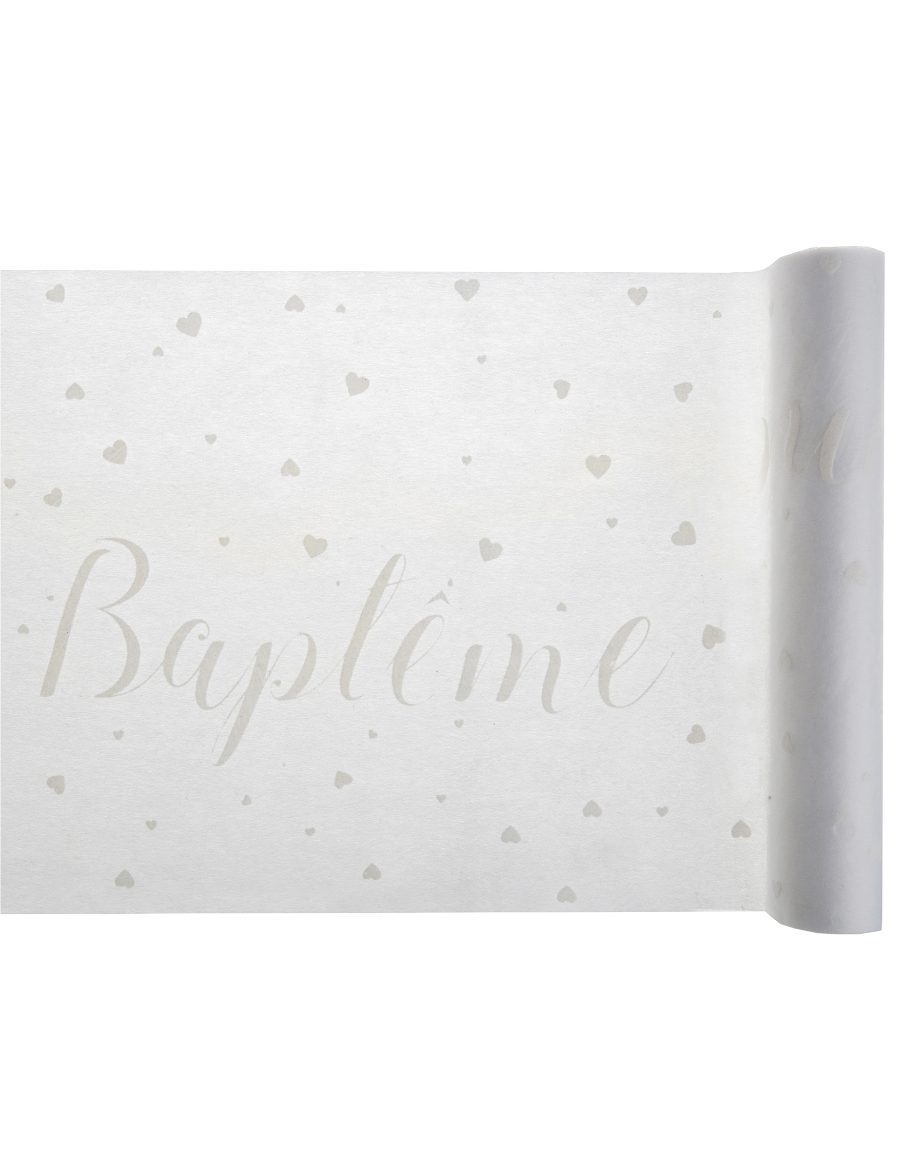 Vlies Tischläufer Taufe Weiß 30 cm x 5 m Chemin de table Vlies Tischläufer Taufe Weiß 30 cm x 5 m Chemin de table von SANTEX