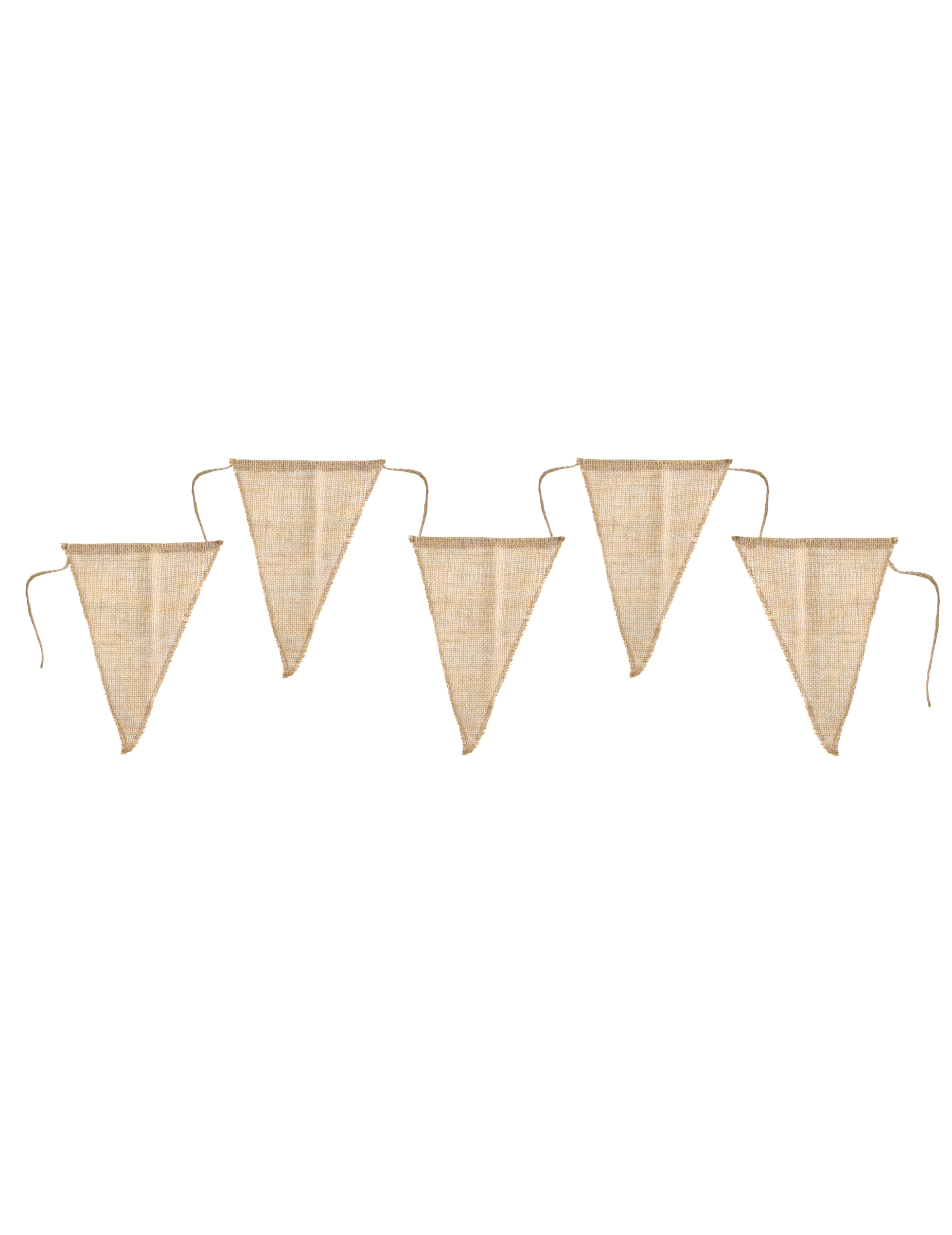 Wimpelgirlande Jute naturfarben 3 m Wimpelgirlande Jute naturfarben 3 m von SANTEX